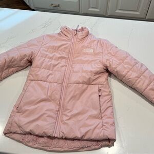 The North Face Light Pink Quilted Jacket
